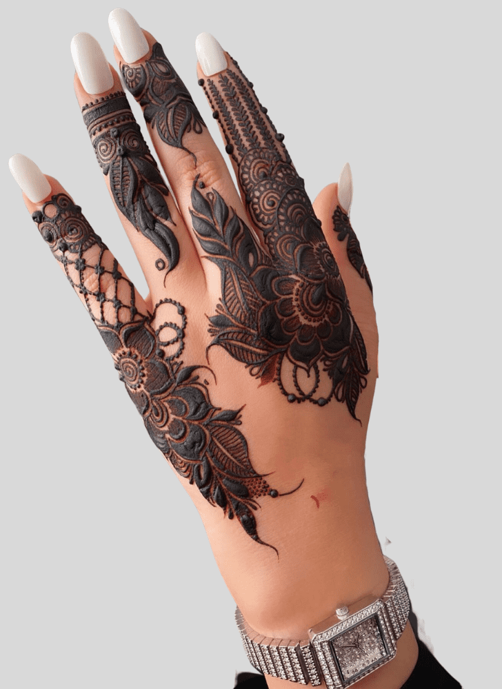 Nice Banarasi Henna Design