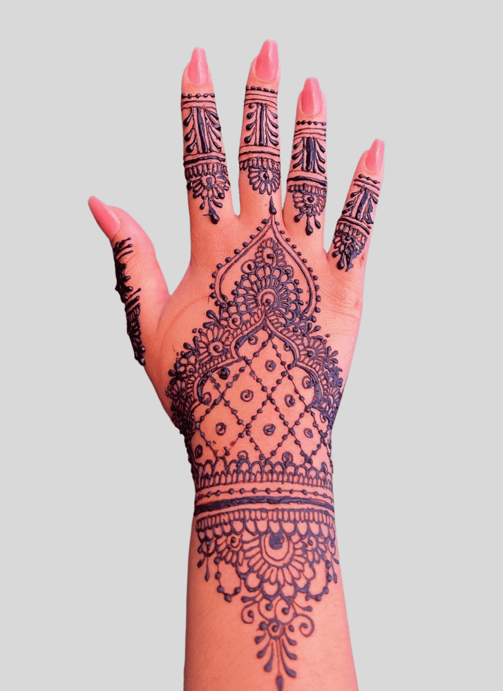 Pretty Banarasi Henna Design