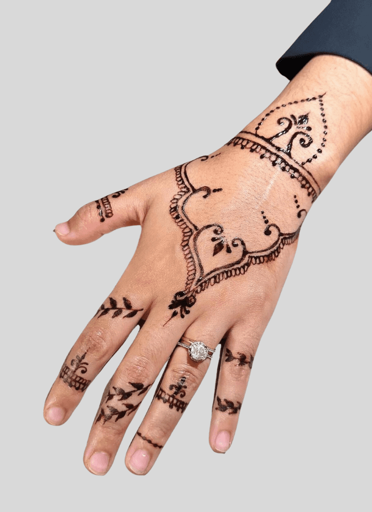 Superb Banarasi Henna Design