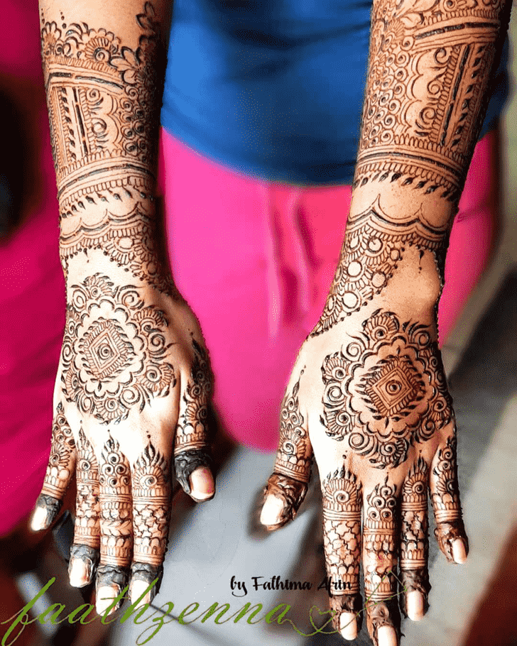 Delightful Bangalore Henna Design