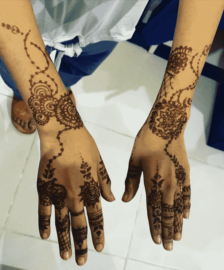 Enticing Bangalore Henna Design