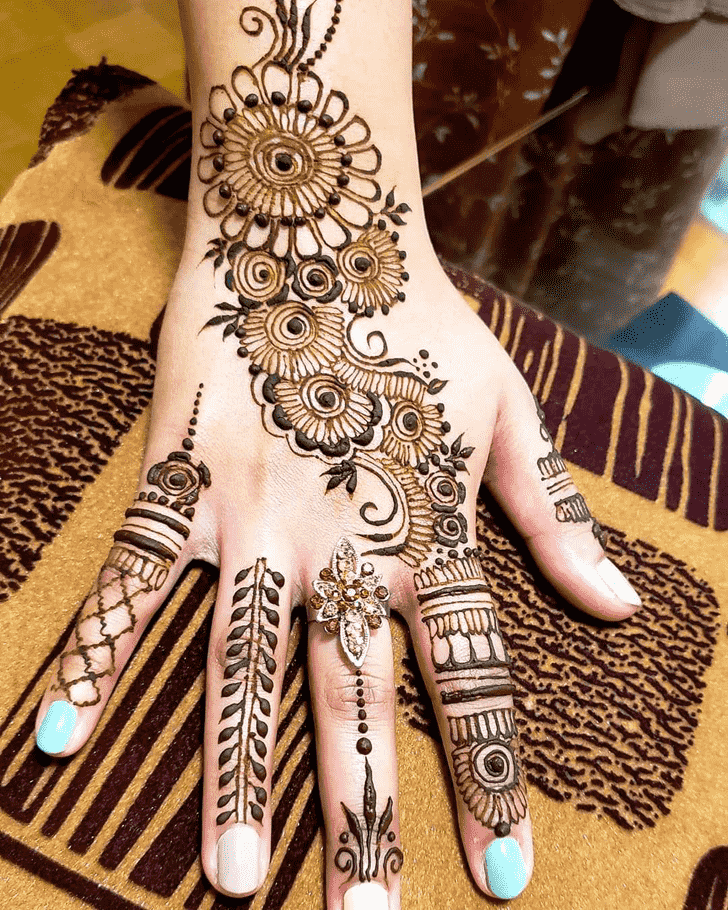 Good Looking Bangalore Henna Design