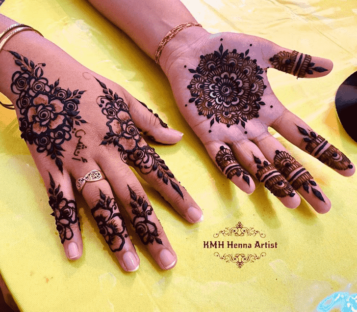 Radiant Bangalore Henna Design