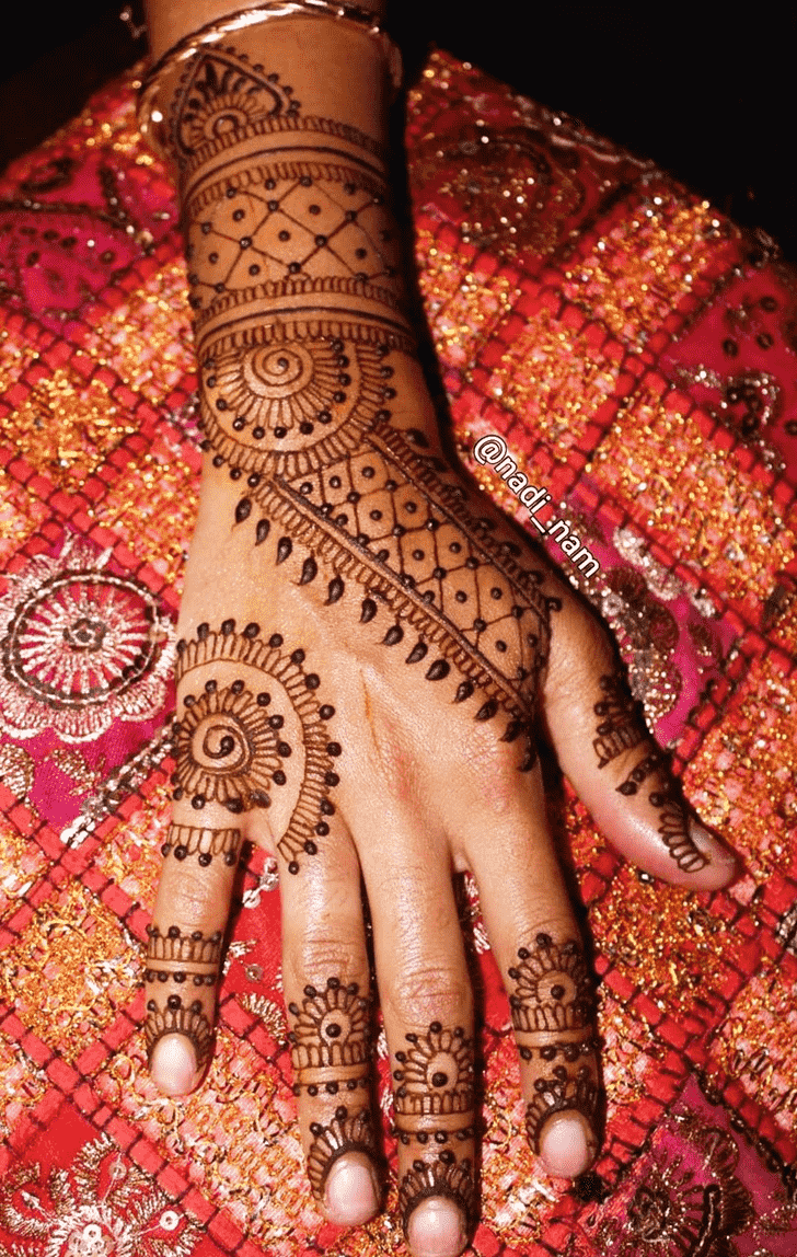 Slightly Bangalore Henna Design