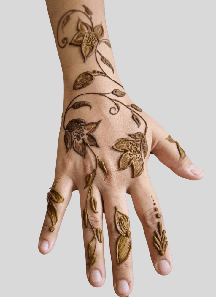 Pleasing Bangkok Henna Design