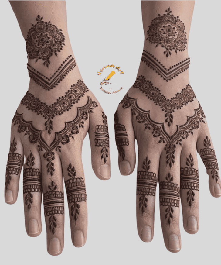 Mesmeric Bangladesh Henna Design