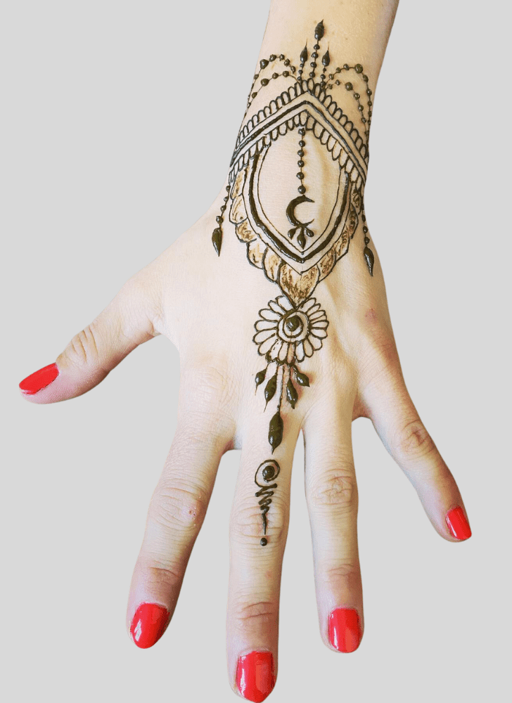 Fetching Basant Panchami Henna Design