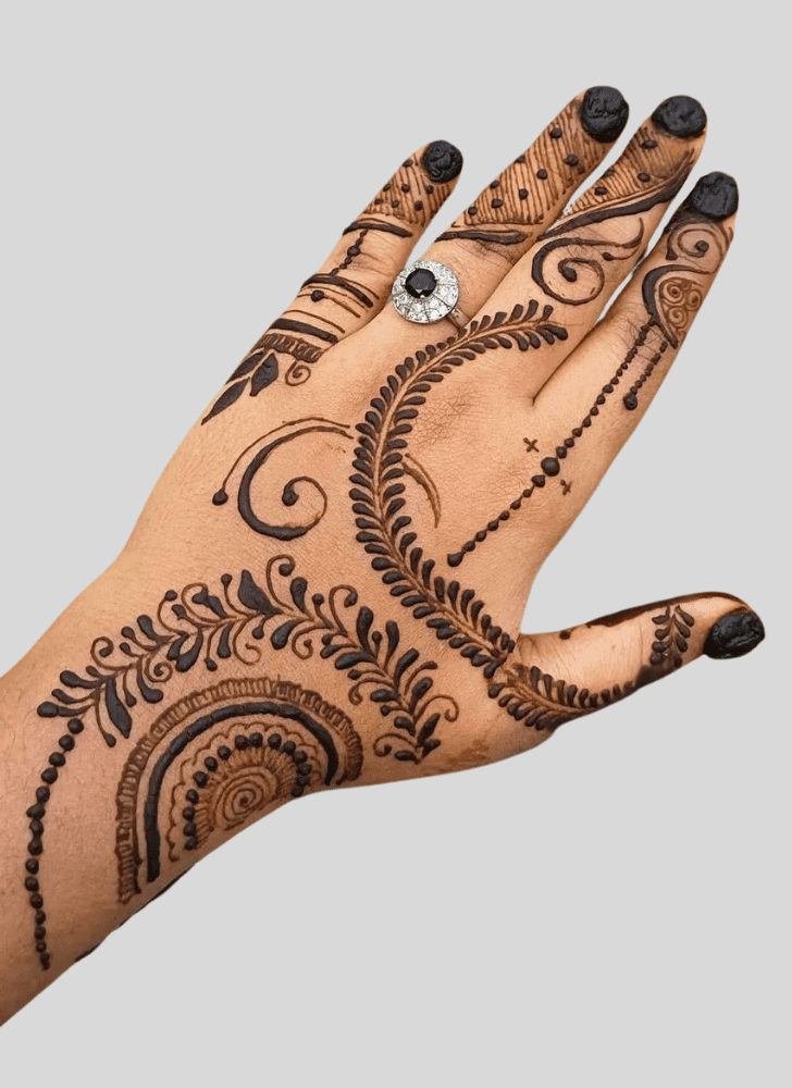 Angelic Beach Henna Design