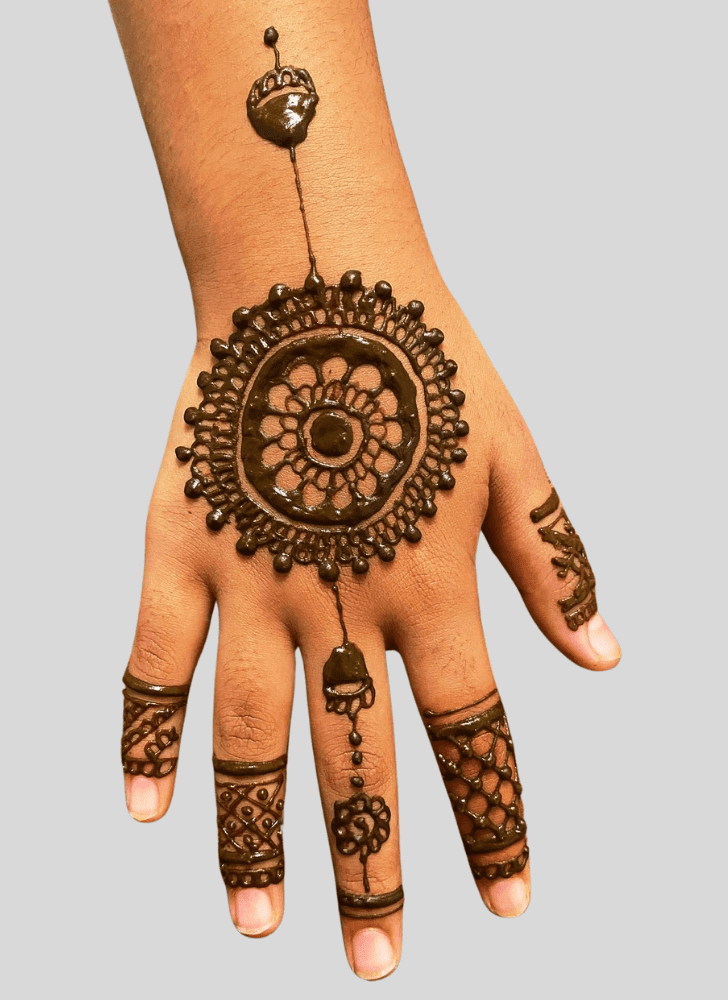 Beauteous Beach Henna Design