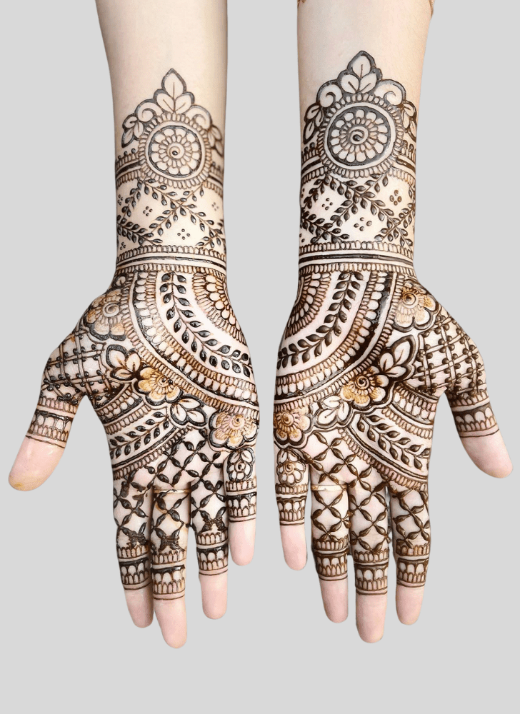 Enthralling Beach Henna Design