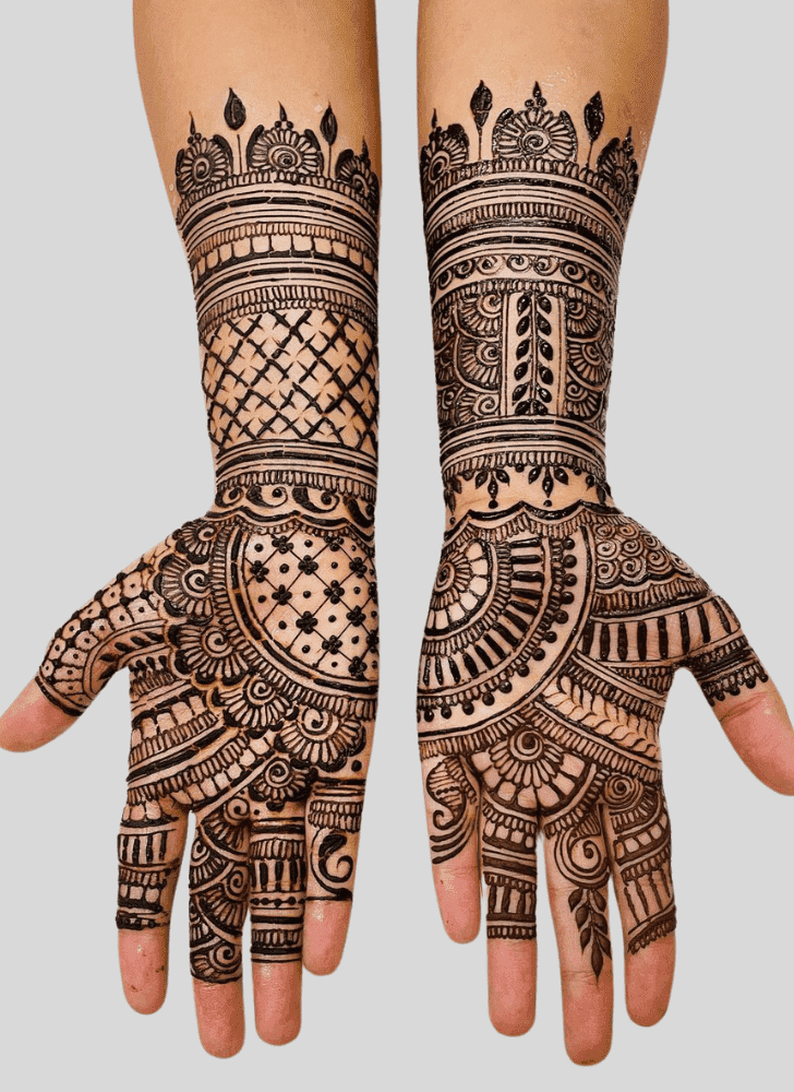 Magnificent Beach Henna Design