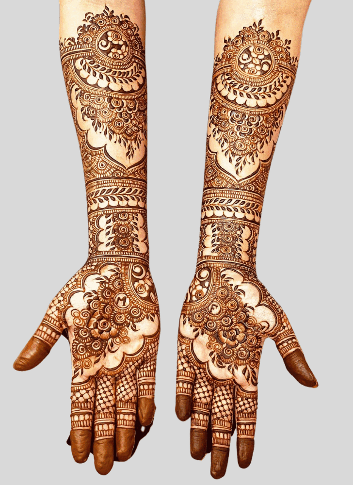 Mesmeric Beach Henna Design