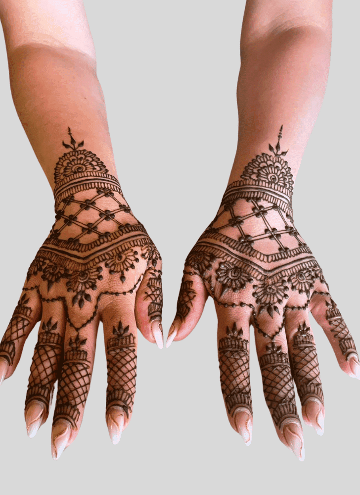 Nice Beach Henna Design