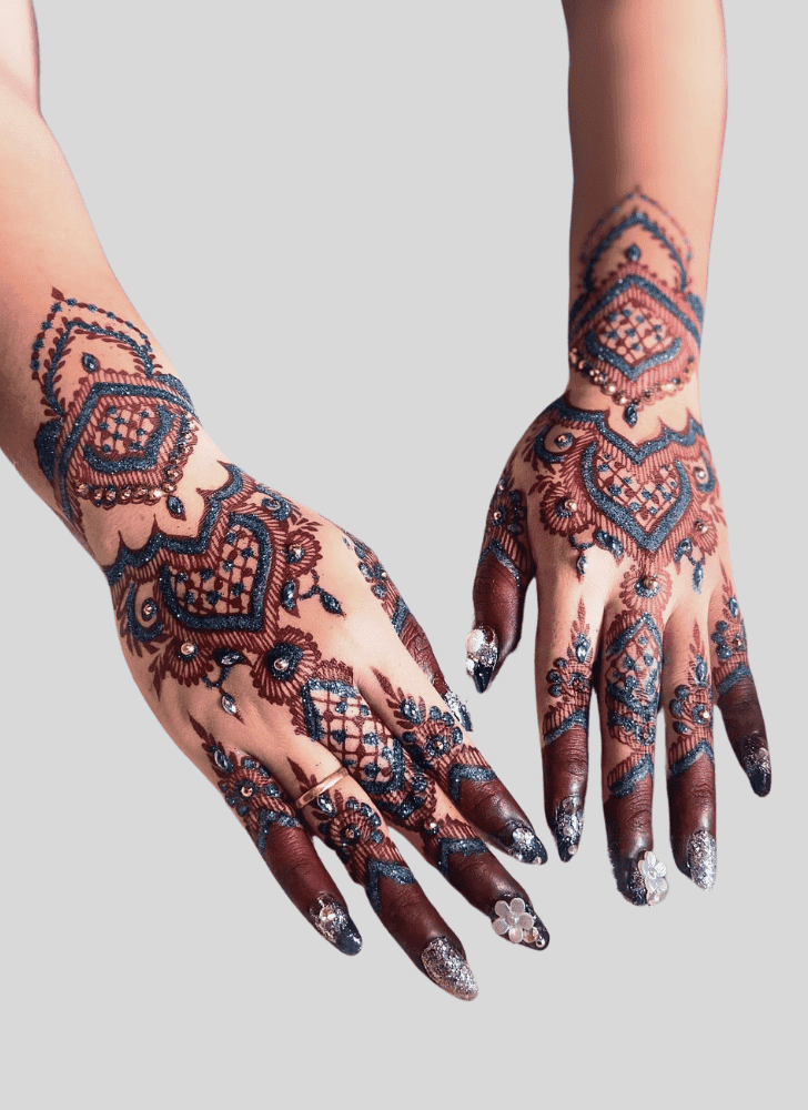 Pleasing Beach Henna Design