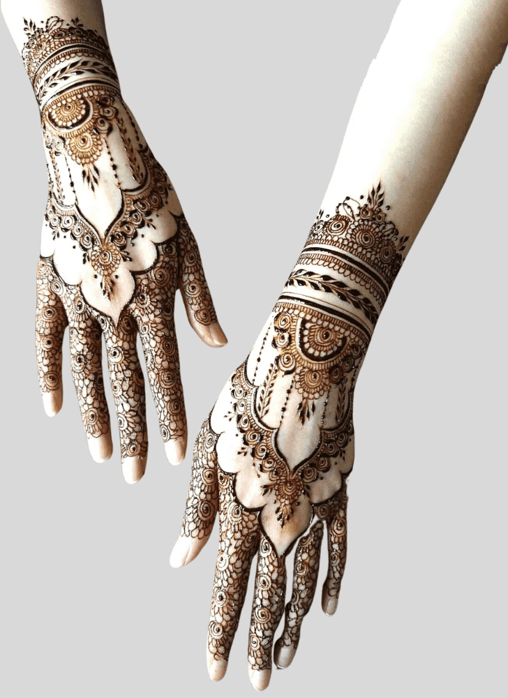 Pretty Beach Henna Design