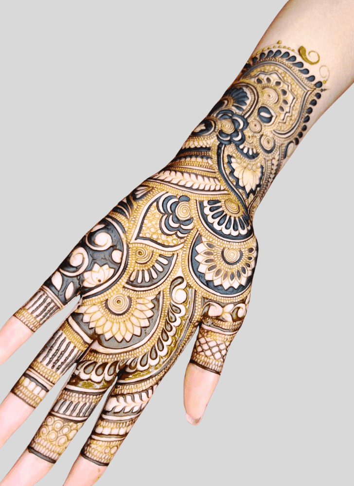 Radiant Beach Henna Design