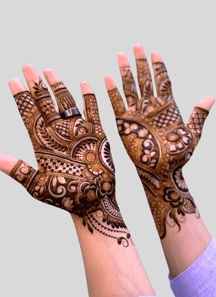 Ravishing Beach Henna Design