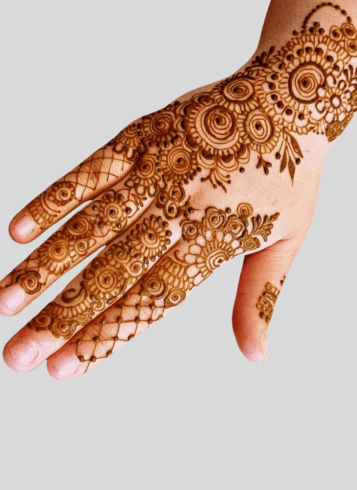 Shapely Beach Henna Design