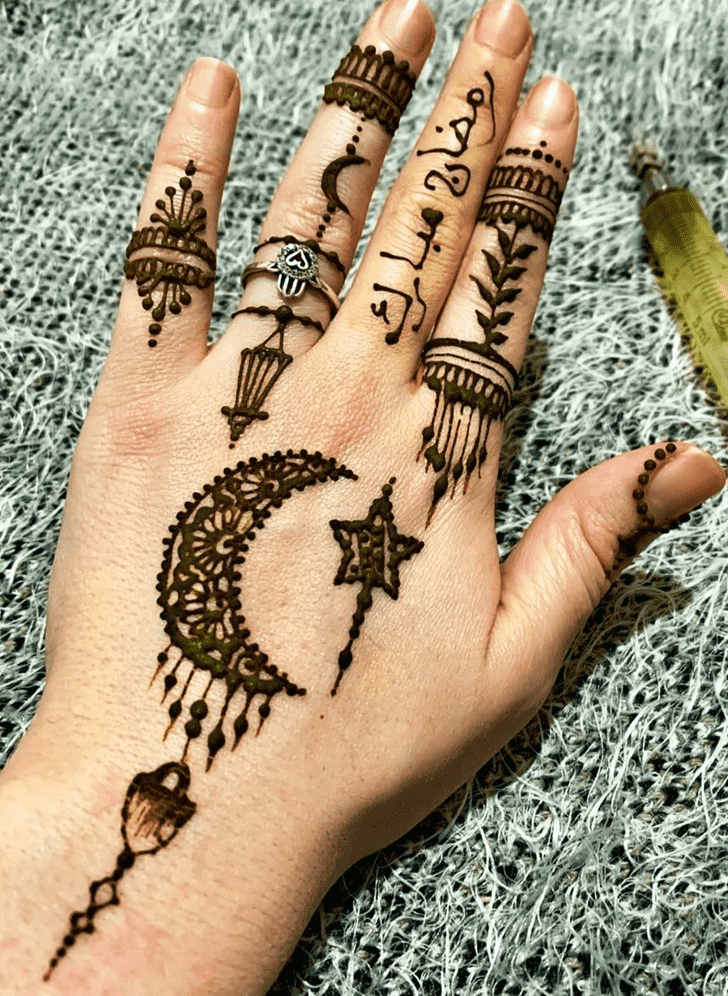 Dazzling Beautiful Easy Henna Design