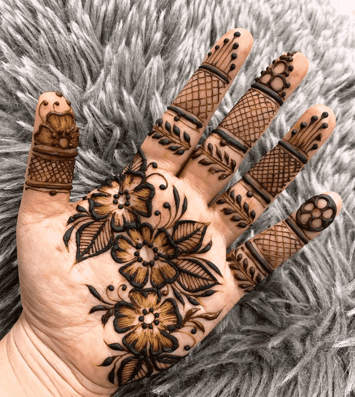 Marvelous Beautiful Easy Henna Design