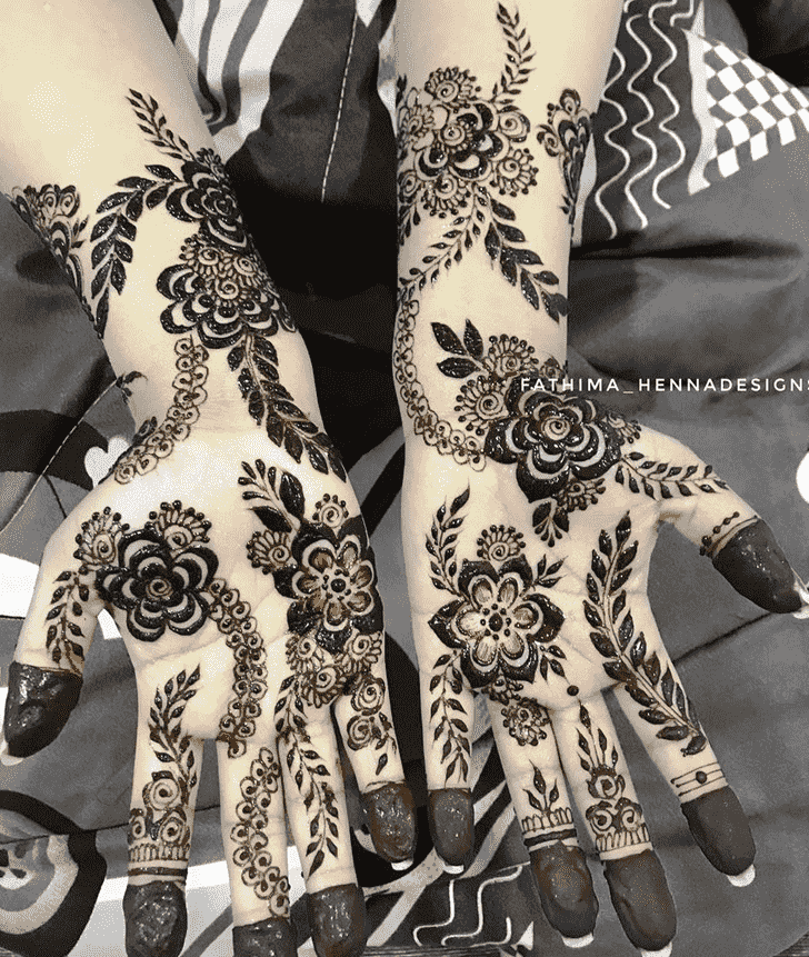 Arm Beautiful Henna Design