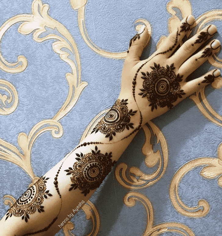 Enthralling Beautiful Henna Design