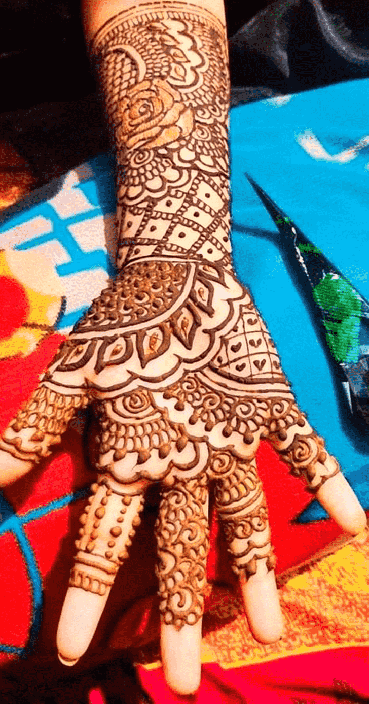 Enticing Beautiful Henna Design