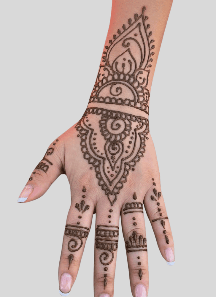 Enthralling Beauty Henna Design