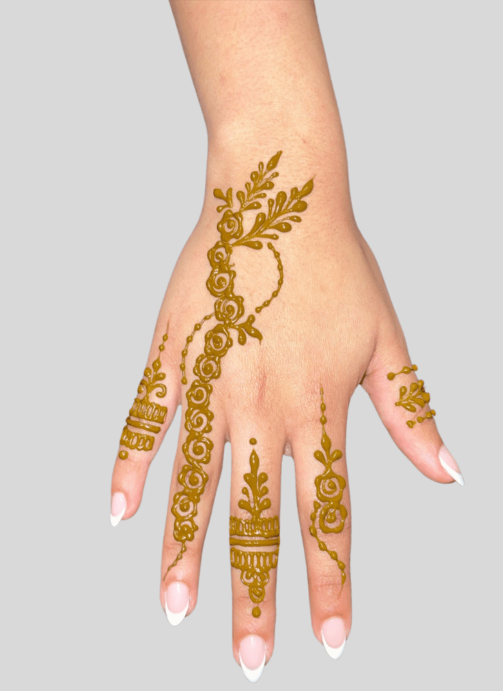 Gorgeous Beauty Henna Design