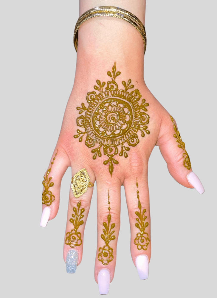 Graceful Beauty Henna Design