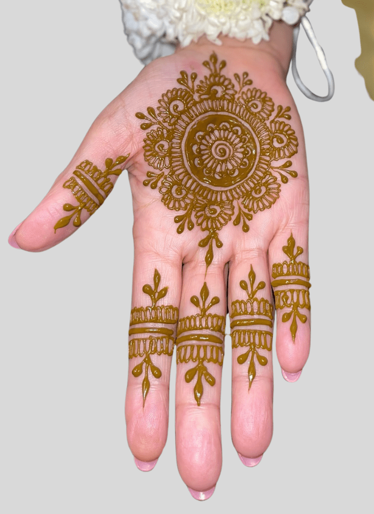 Inviting Beauty Henna Design