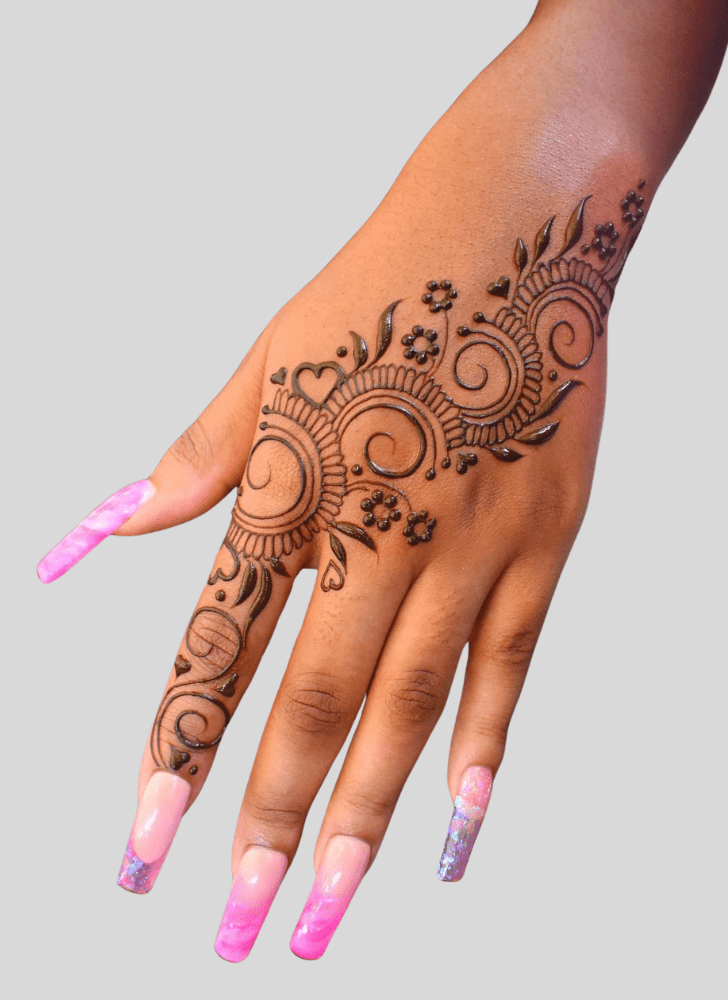 Pleasing Beauty Henna Design