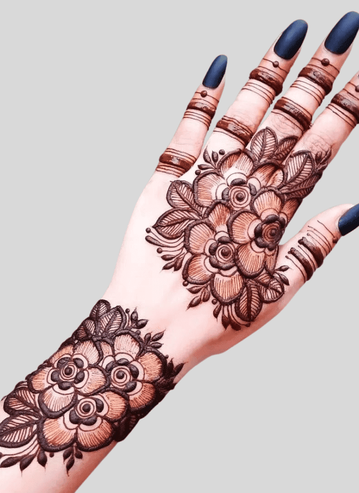 Admirable Bengali Mehndi Design