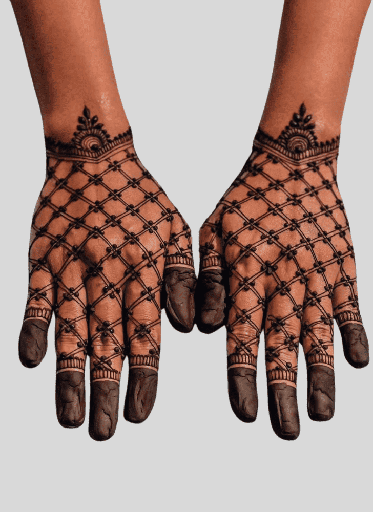 Delightful Bengali Henna Design