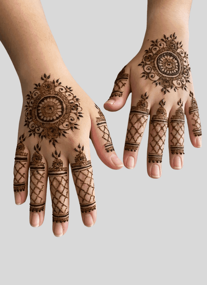 Exquisite Bengali Henna Design