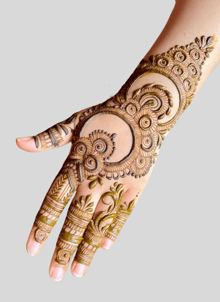 Gorgeous Bengali Henna Design