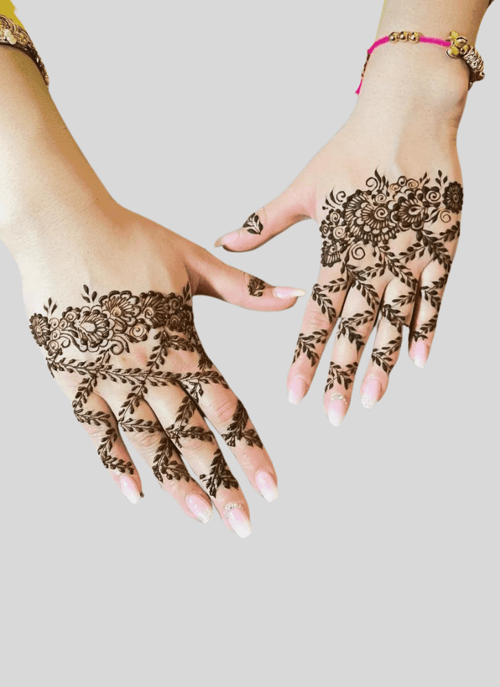 Grand Bengali Henna Design