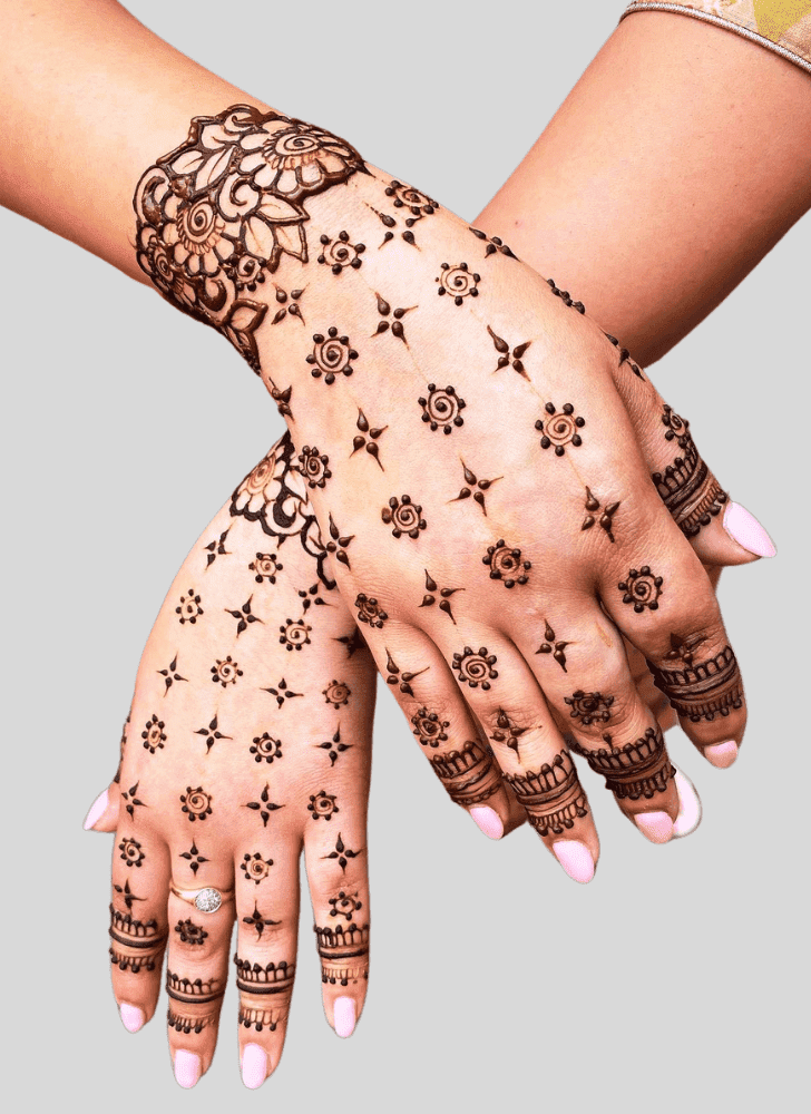 Ideal Bengali Henna Design