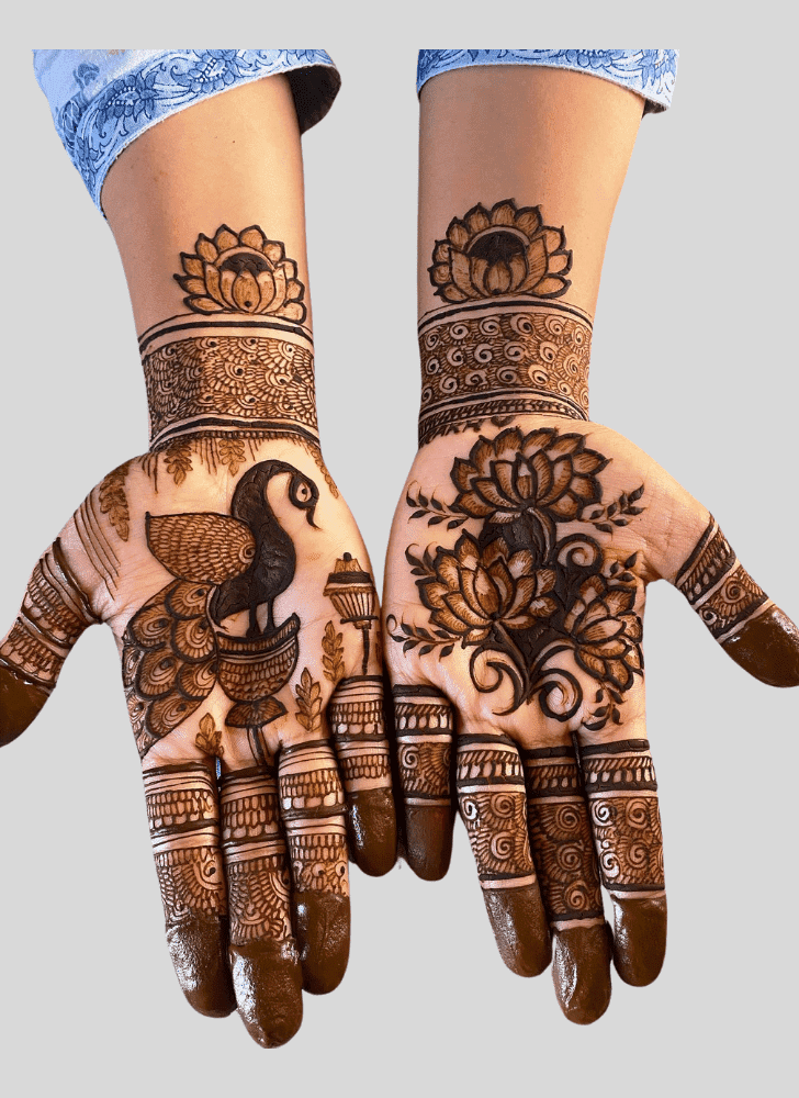 Magnetic Bengali Henna Design