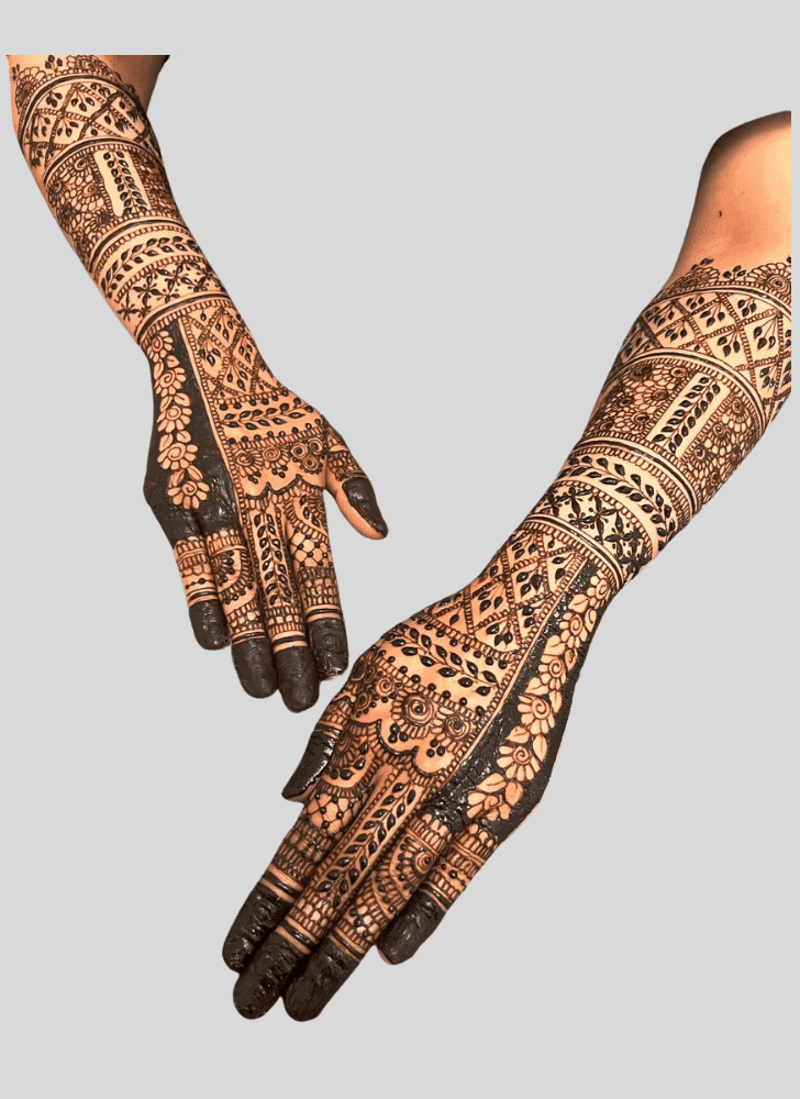 Magnificent Bengali Henna Design