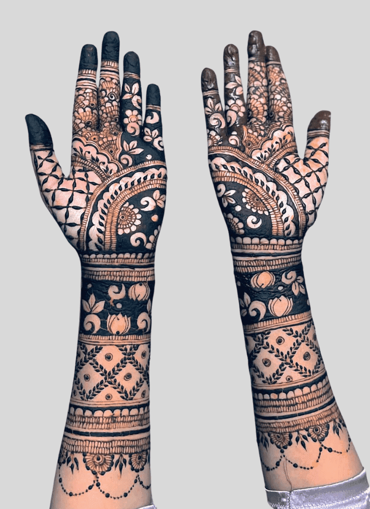 Marvelous Bengali Henna Design