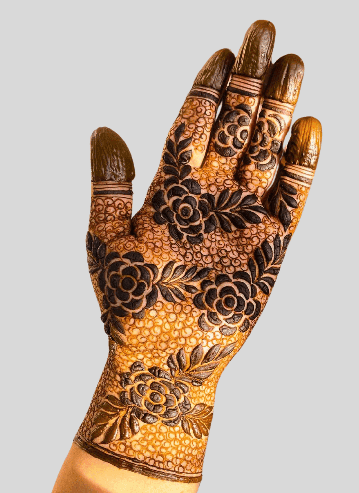 Splendid Bengali Henna Design