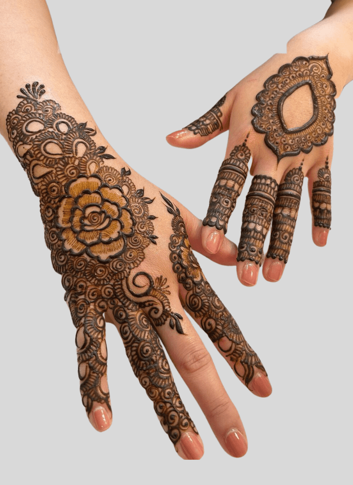 Classy Bengaluru Henna Design