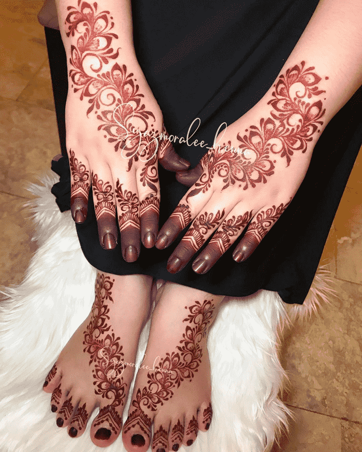 Wonderful Berlin Mehndi Design