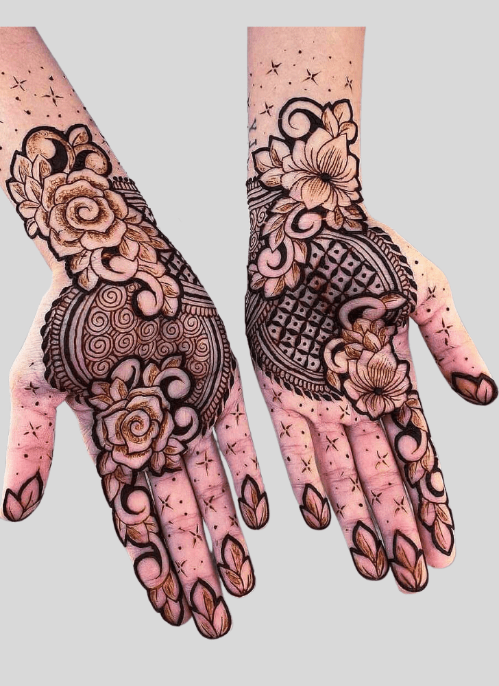 Delicate Best Henna Design