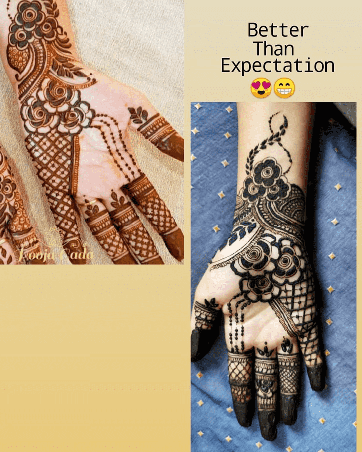 Arm Bhai Dooj Special Henna Design