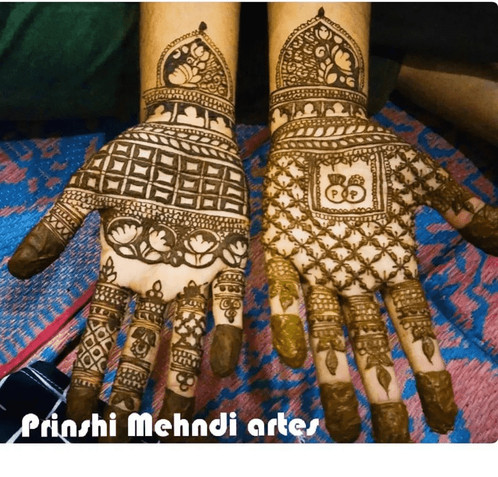 Delightful Bhai Dooj Special Henna Design