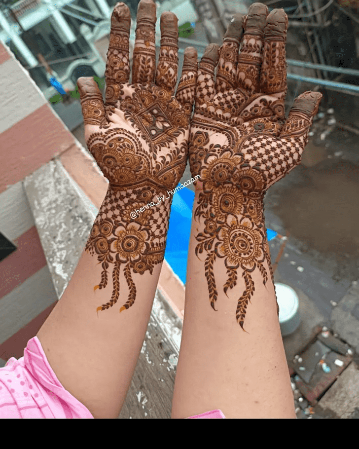 Lovely Bhai Dooj Special Mehndi Design