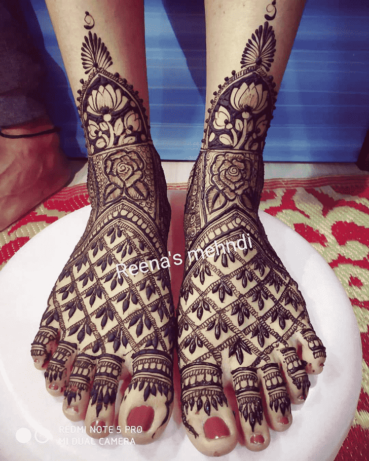 Captivating Bhopal Henna Design