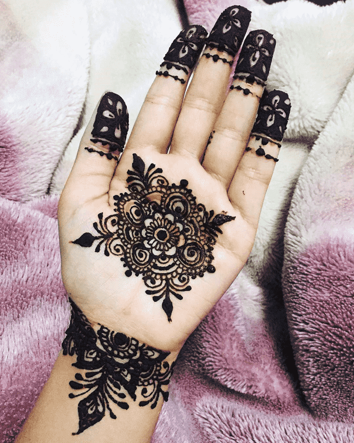 Exquisite Bhopal Henna Design